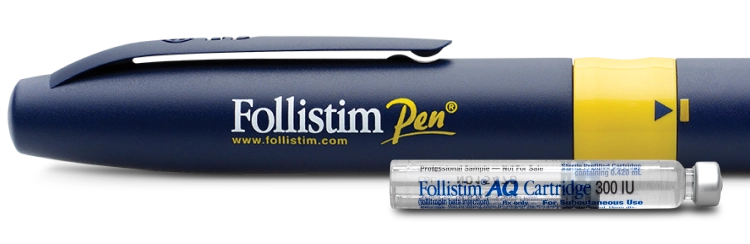 FOLLISTIM® AQ Cartridge (follitropin beta injection) Is Made for Use Only With FOLLISTIM Pen®