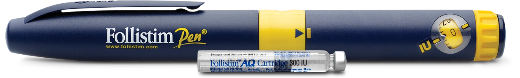 FOLLISTIM® AQ Cartridge (follitropin beta injection) Is Made for Use Only With FOLLISTIM Pen®